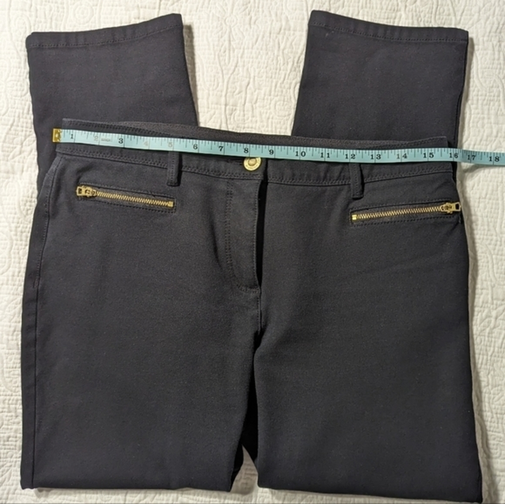 Chico's So Slimming Stretch Ankle/Cropped‎ Pant Black Size 0.5 (Sm 6) - Picture 6 of 15